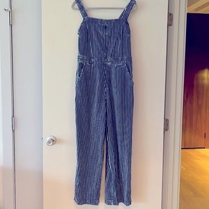 Universal thread, dark blue, pinstripe overalls, never worn